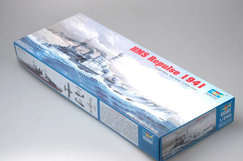 Trumpeter 1/350 HMS Repulse Battlecruiser 1941 05312 - Image 2