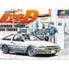 Aoshima 1/24 INITIAL D FUJIWARA TAKUMI AE86 TRUENO nCOMICS VOL.1 VER - PRE-PAINTED MODEL