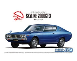 Aoshima 1/24 NISSAN KGC110 SKYLINE HT2000GT-X 1974