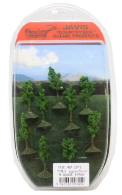 Javis Scenics CST2 Countryside Trees - 50mm - Pack Of Nine