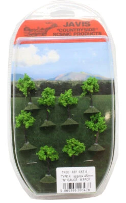 Javis Scenics CST4 Trees - Type 4 - 45mm - Pack Of Eight