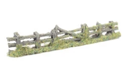 Javis Scenics PF5 Rustic Weathered Wooden Fence With Gate - 150mm