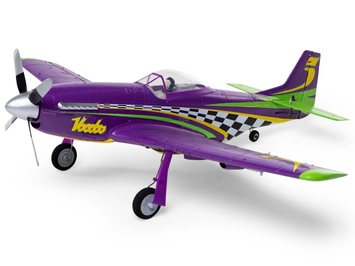 E-Flite UMX P-51D Voodoo BNF Basic With AS3X And SAFE Select