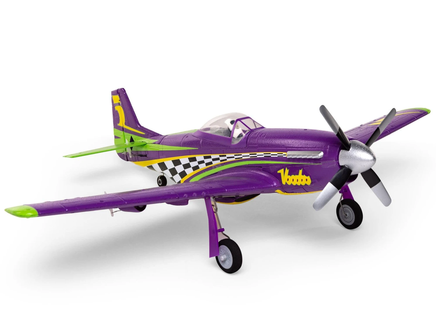 E-Flite UMX P-51D Voodoo BNF Basic With AS3X And SAFE Select - Image 6