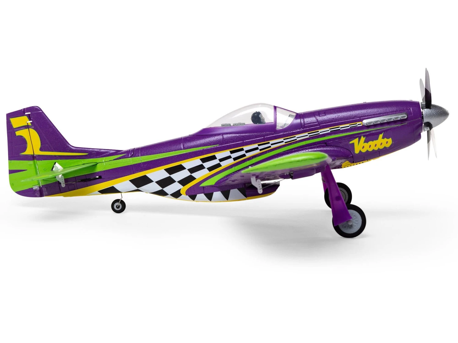 E-Flite UMX P-51D Voodoo BNF Basic With AS3X And SAFE Select - Image 4