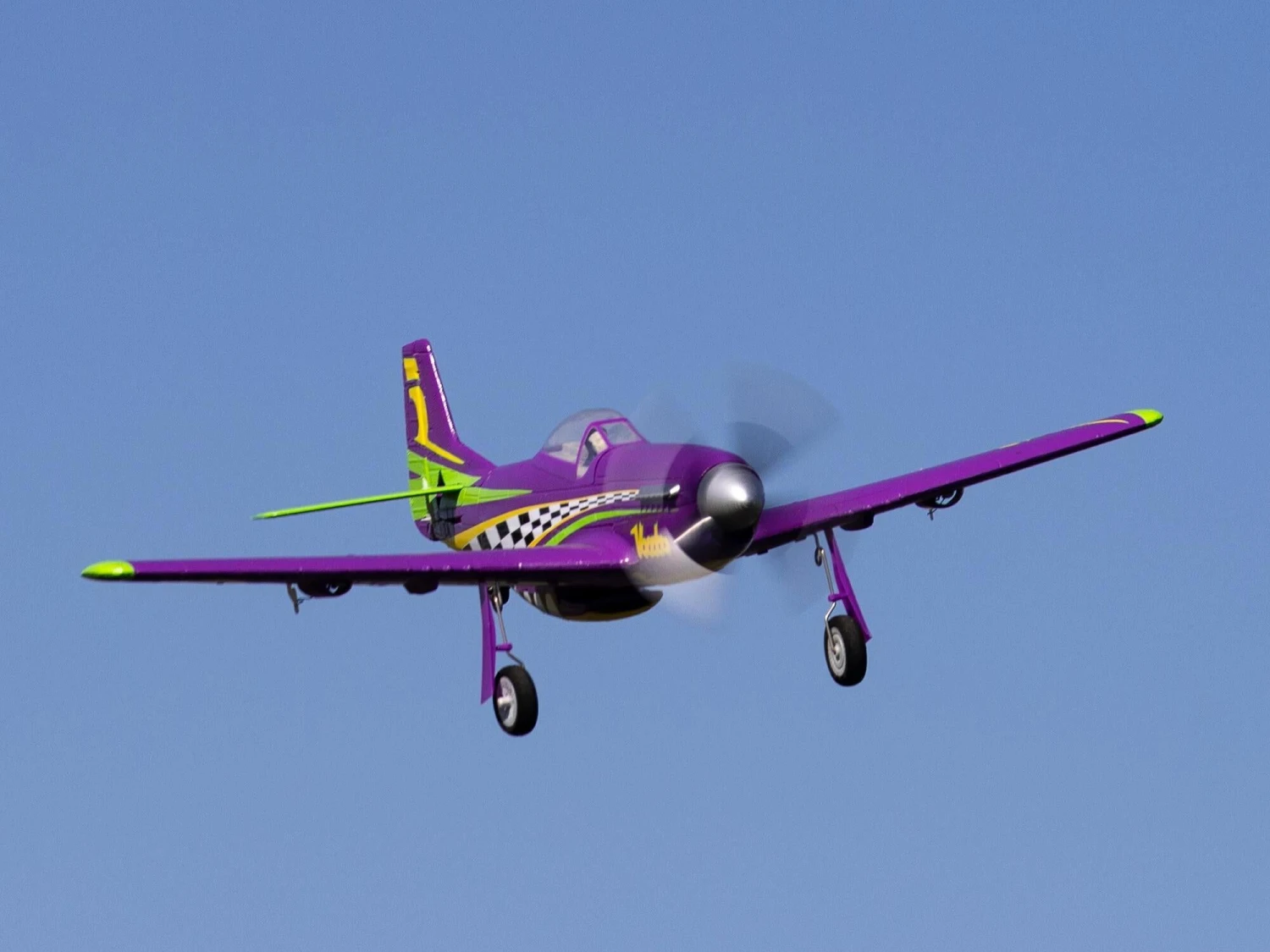 E-Flite UMX P-51D Voodoo BNF Basic With AS3X And SAFE Select - Image 10
