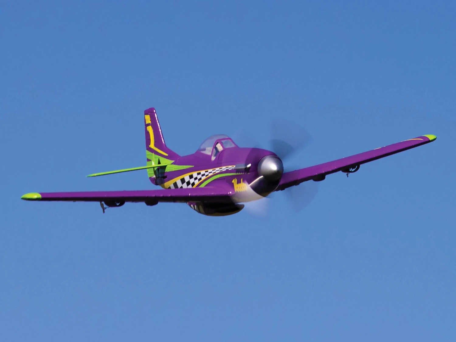 E-Flite UMX P-51D Voodoo BNF Basic With AS3X And SAFE Select - Image 9