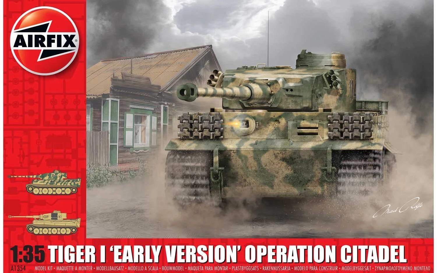 Airfix 1/35 Tiger 1 Early Version Operation Citadel A1354
