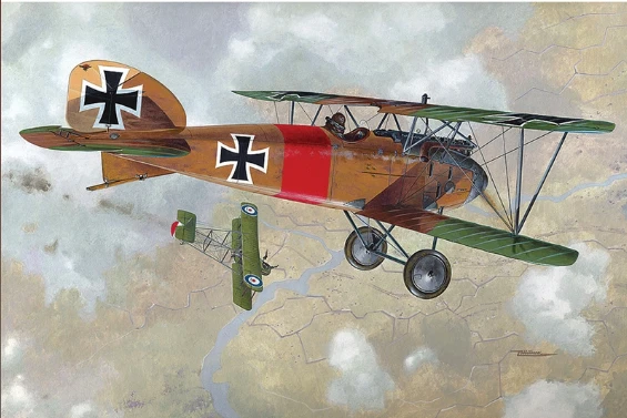 Roden 1/32 Albatros D III WWI German BiPlane Fighter ROD606 - Image 4