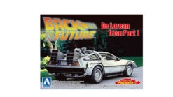 Aoshima BACK TO THE FUTURE PART 1 DELOREAN PULL BACK & GO