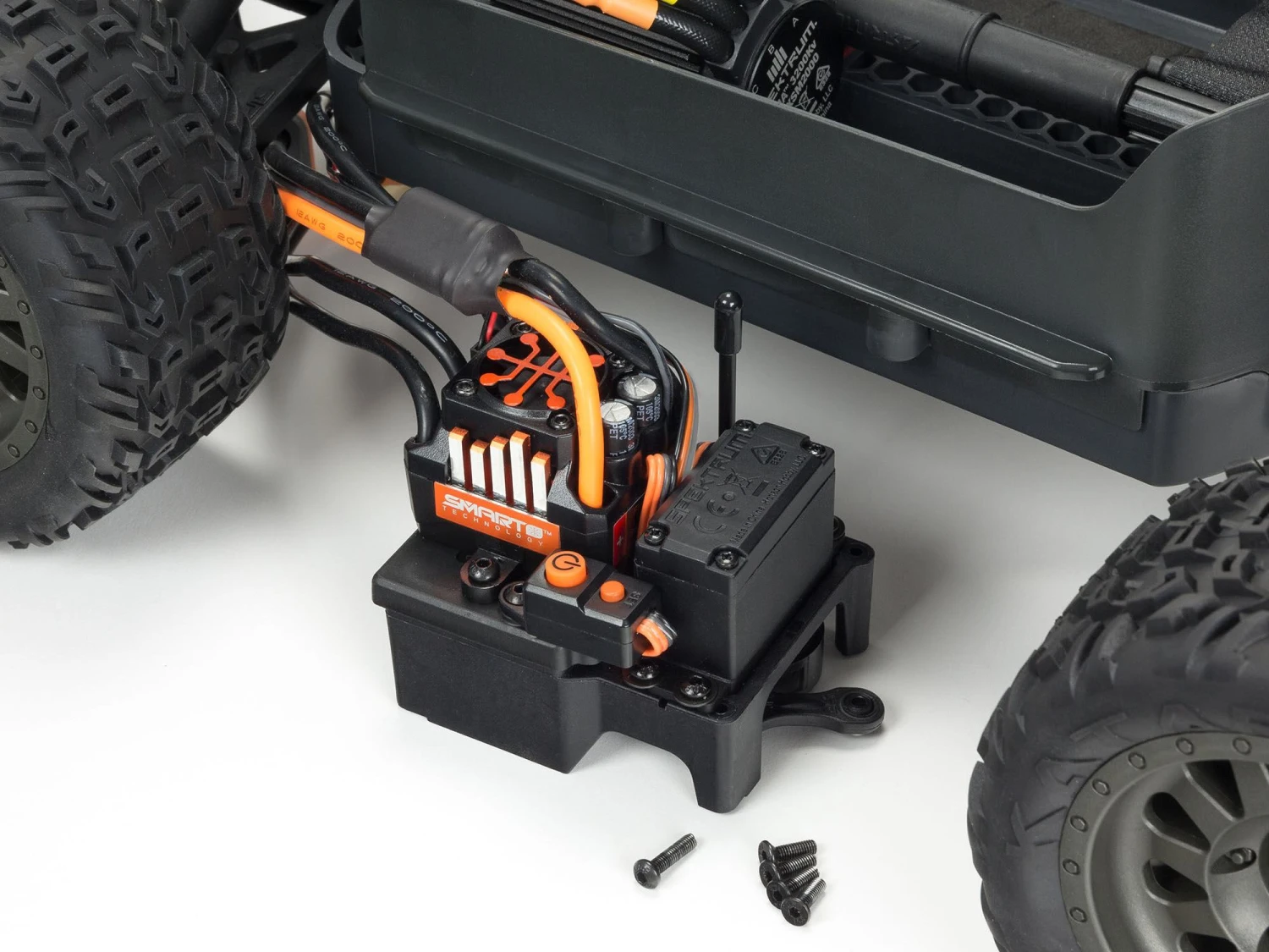 Arrma VORTEKS 4X4 3S BLX 1/10 Stadium Truck RTR Purple - Image 6