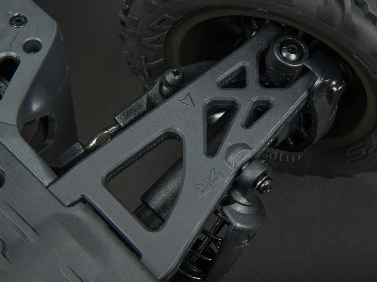 Arrma VORTEKS 4X4 3S BLX 1/10 Stadium Truck RTR Purple - Image 9