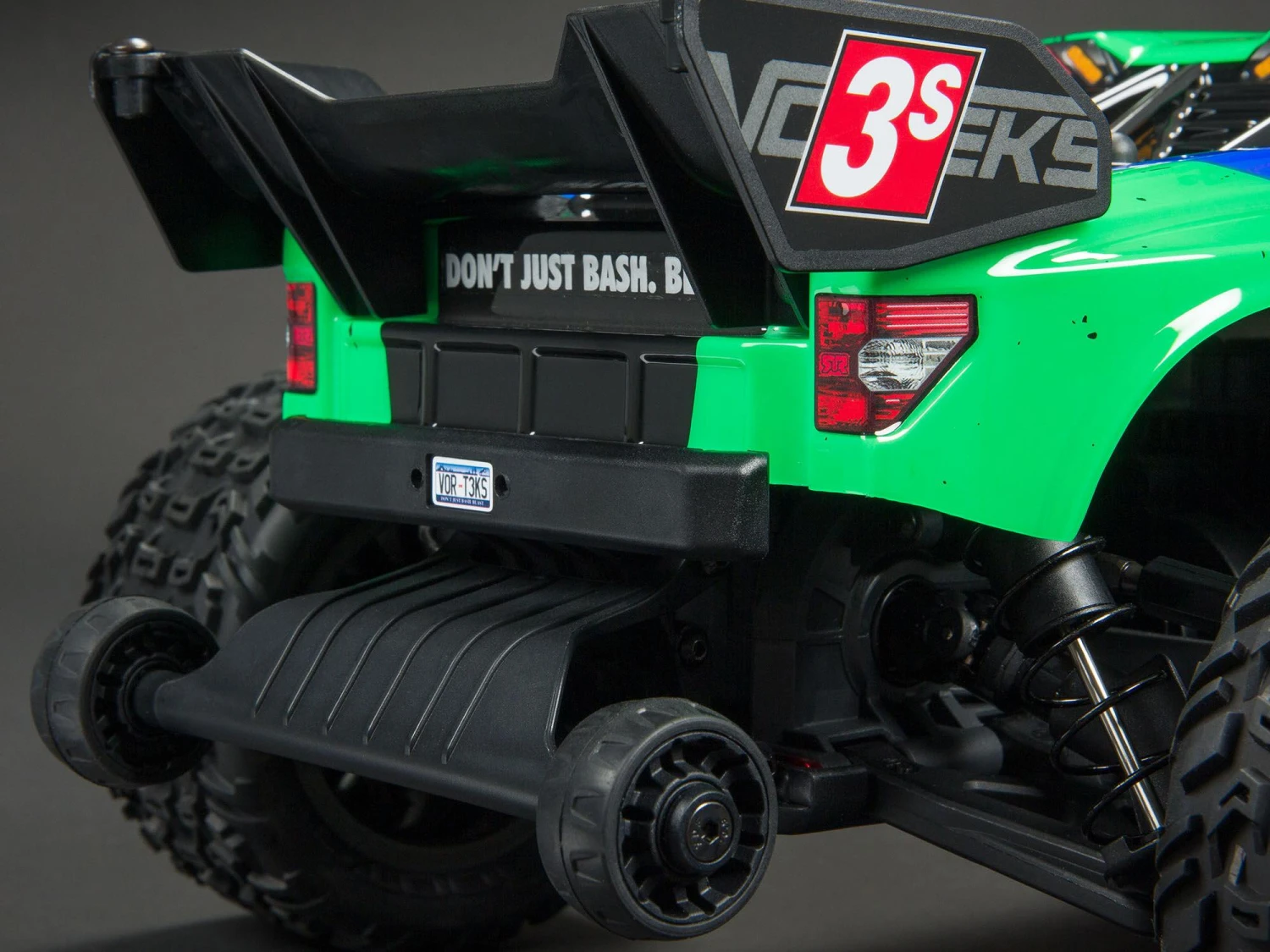 Arrma VORTEKS 4X4 3S BLX 1/10 Stadium Truck RTR Green - Image 6
