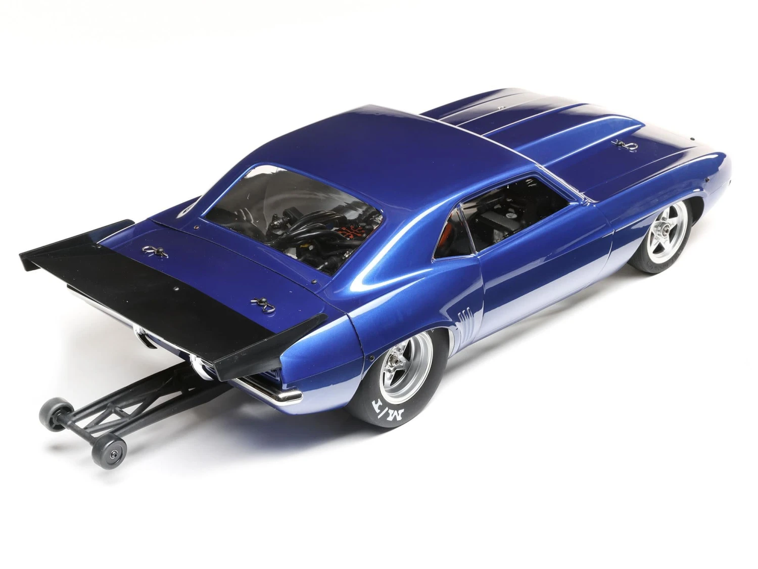 Losi 69 Camaro 22S Drag Car BL RTR Blue 1/10 2WD - Image 18