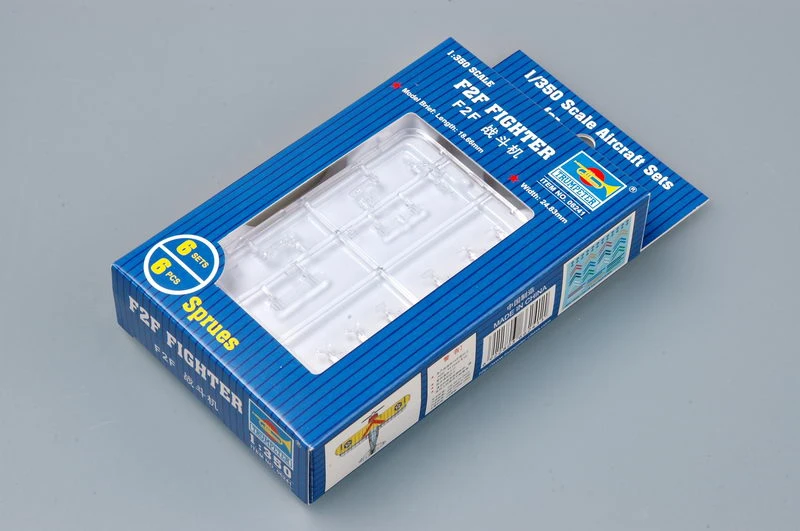 Trumpeter 1/350 F2F Fighter 6 Sets Carrier Aircraft 06241 (40) - Image 2