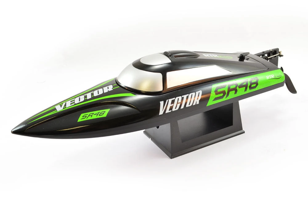 VOLANTEX RACENT VECTOR SR48 BRUSHLESS BOAT RTR- BLACK - Image 12