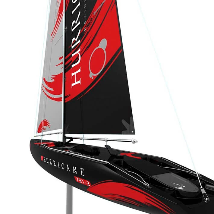 VOLANTEX RACENT HURRICANE SAIL YACHT BOAT 1M RTR (2.1M Height) - Image 10