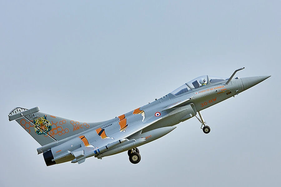 FMS 64MM RAFALE EDF ARTF With REFLEX With Out TX/RX/BATT/Charger - Image 19