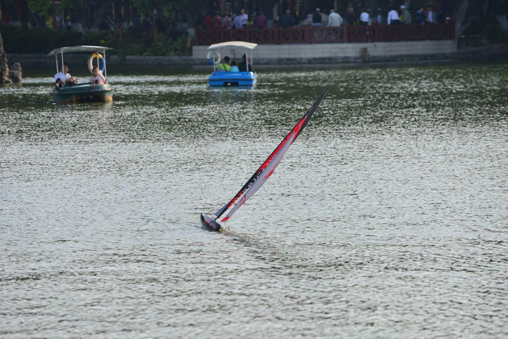 VOLANTEX RACENT HURRICANE SAIL YACHT BOAT 1M RTR (2.1M Height) - Image 6