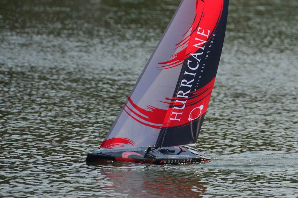 VOLANTEX RACENT HURRICANE SAIL YACHT BOAT 1M RTR (2.1M Height) - Image 5