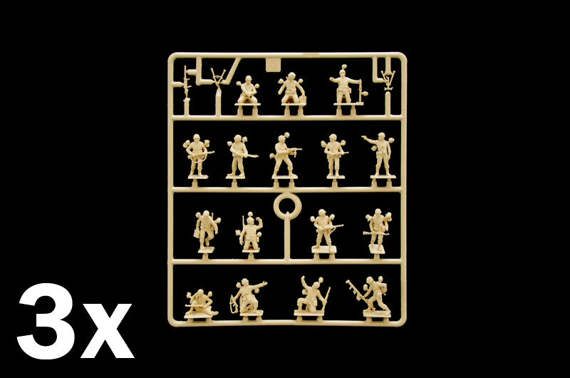 Italeri 1/72 2ND WW AMERICAN INFANTRY (1/72 FIGURES) - Image 5