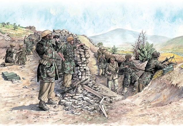 Italeri 2ND WW GERMAN PARATROOPERS (1/72 FIGURES)