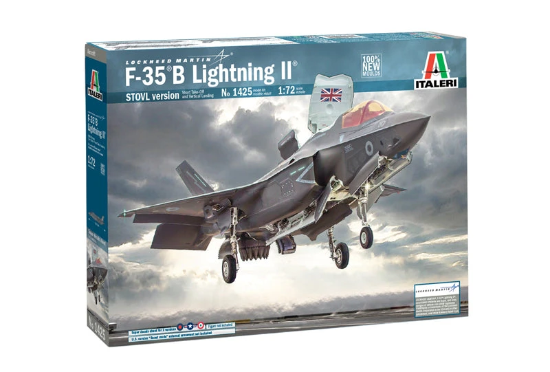 Italeri 1/72 F-35B Lightning II Fighter Kit STVOL Version IT1425 - Image 2