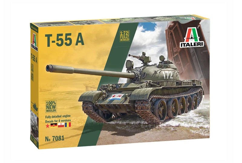 Italeri 1/72 T-55A MBT IT7081 - Image 3