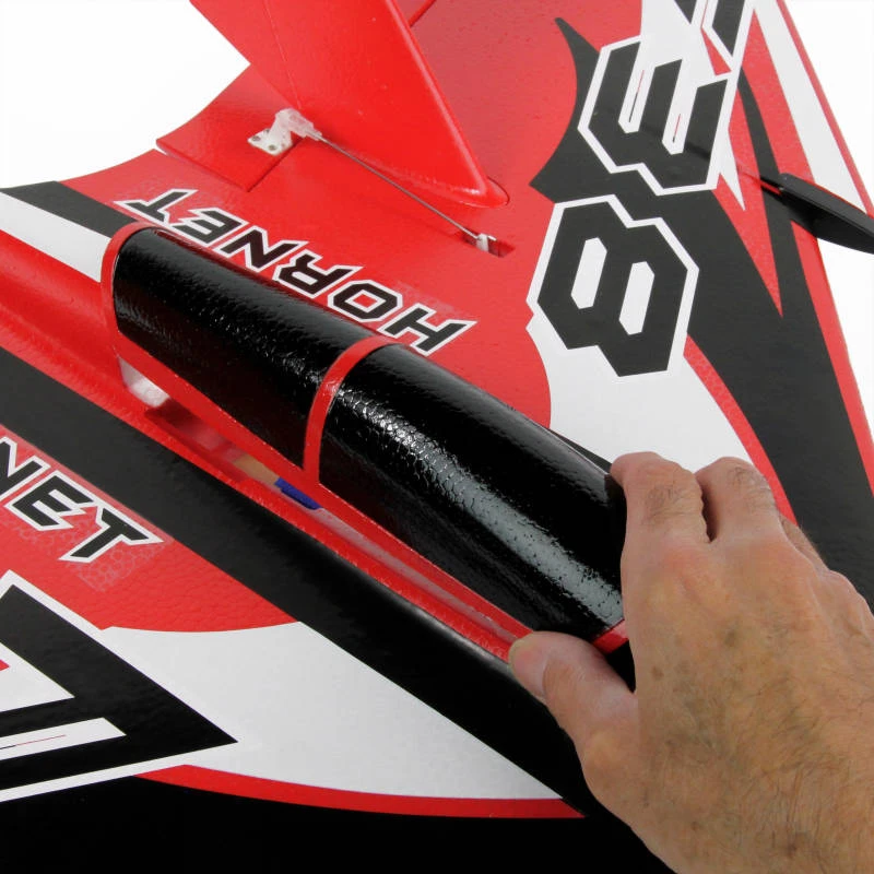 JP. JP F-38 Hornet Delta Racer PNP Red (800mm) - Image 8