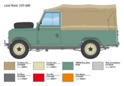 Italeri 1/24 Land Rover 109 LWB Kit 3665