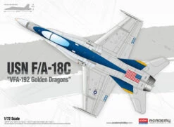 Academy USN F/A-18C VFA-192 Golden Dragons 1:72