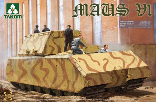 Takom WWII German Super Heavy Tank Maus V1 1:35