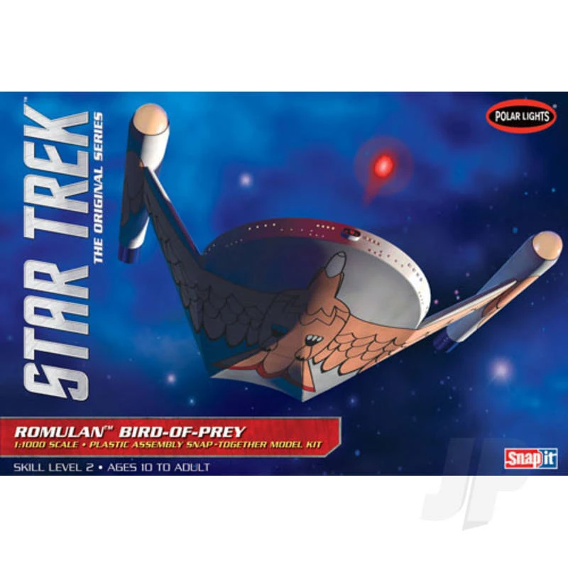 Polar Lights 1:1000 Star Trek Romulan Bird Of Prey (Snap Kit)