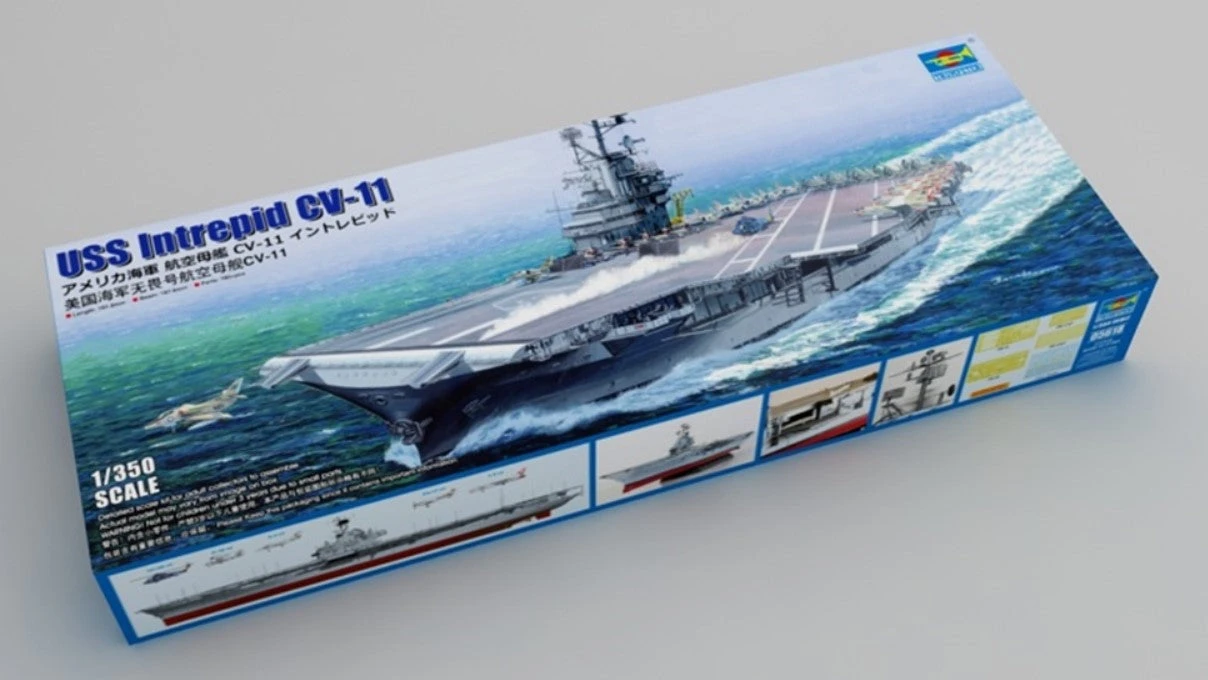 Trumpeter Trumpter 1/350 USS Intrepid CV-11 05618 - Image 3