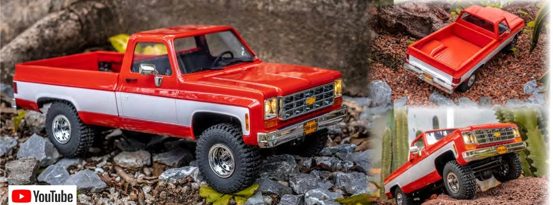 FMS Chevrolet K10 1/18th Ready To Run Scaler Truck