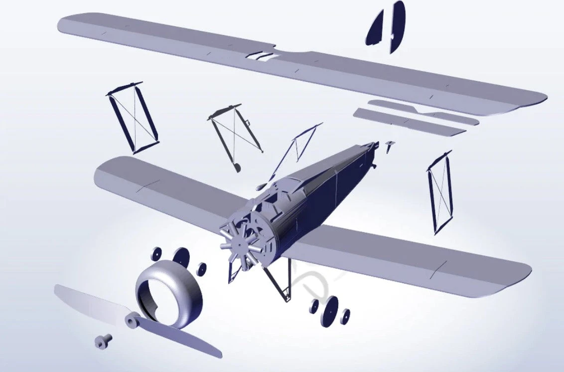 Microaces Sopwith F.1 Camel - D8118 Major Gilmour Kit - Image 10