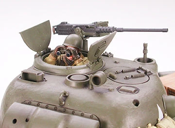 Tamiya 1/35 US M4A3 Sherman W/75mm Gun & 3 Figs 35250 - Image 4