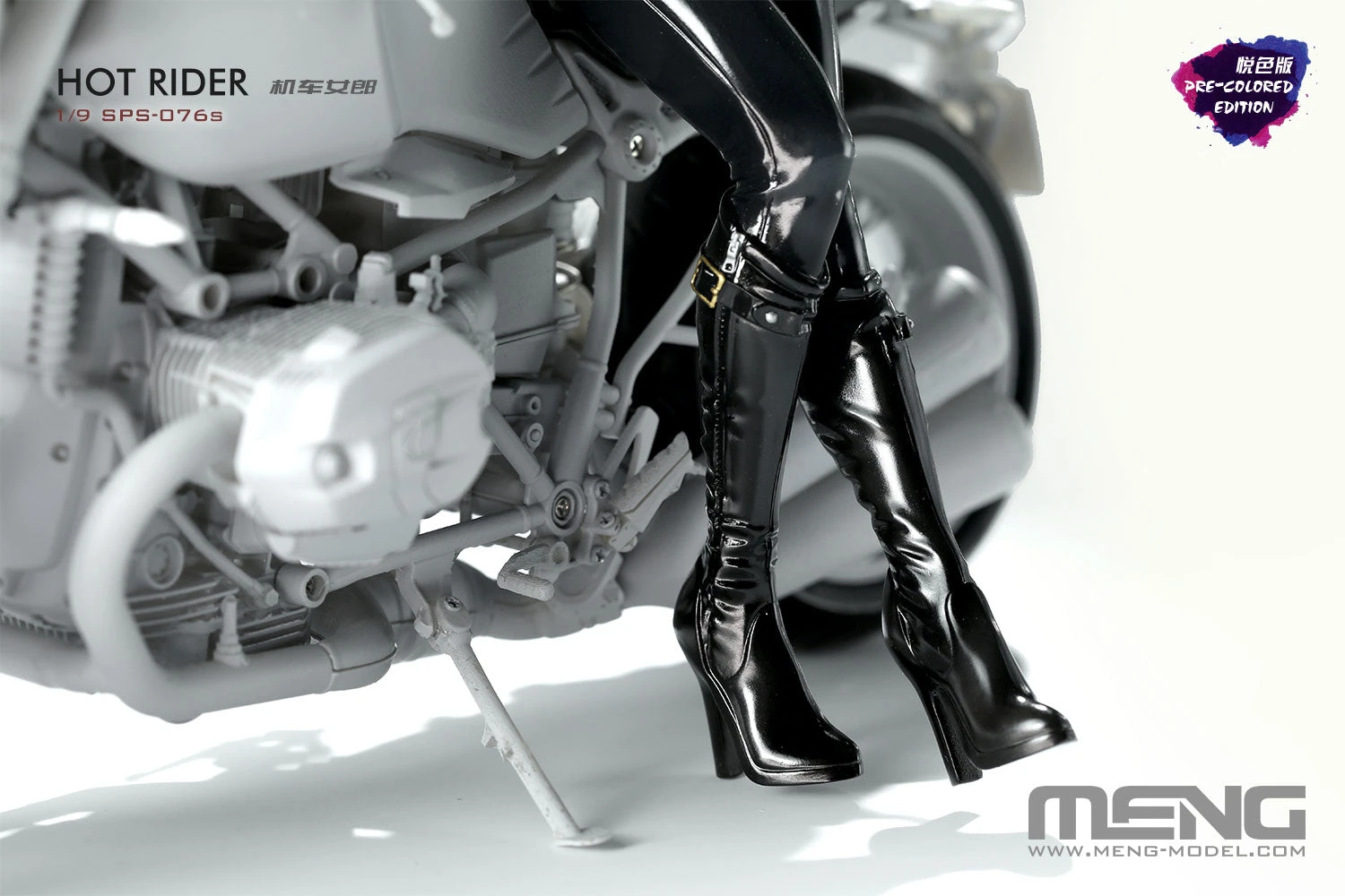 Meng 1/9 Hot Rider Bike Resin Figure SPS-076 - Image 3
