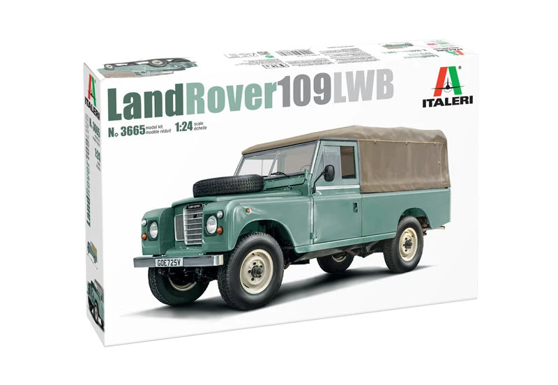 Italeri 1/24 Land Rover 109 LWB Kit 3665 - Image 5