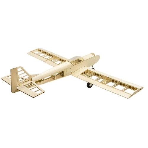 Dancing Wings Low Wing Sport Balsa Kit 1.4M (950kv Motor/ 40a ESC/ Prop) - Image 2