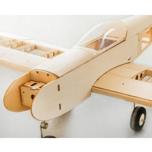 Dancing Wings Low Wing Sport Balsa Kit 1.4M (950kv Motor/ 40a ESC/ Prop) - Image 4