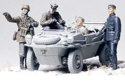 Tamiya 4 Recon Figures For Schwimwagon