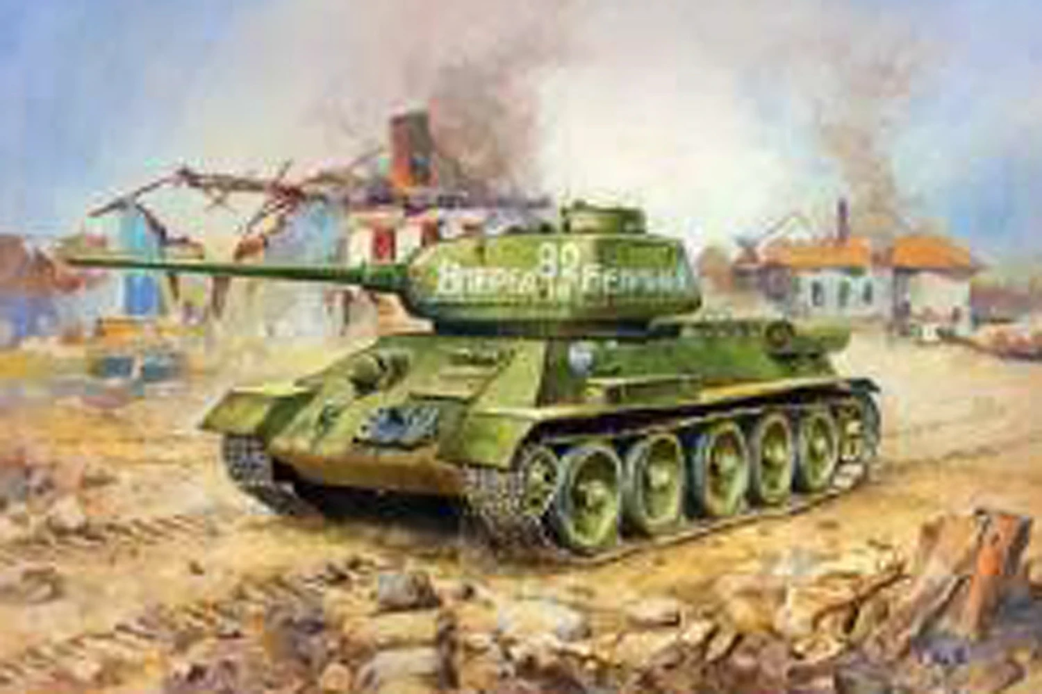 Zvezda SOVIET TANK T-34-85 Kit